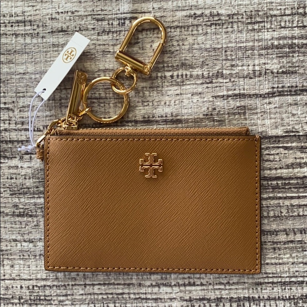 Tory Burch Emerson Key Ring, card/id holder